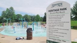 Heritage Park Splash Pad Logo