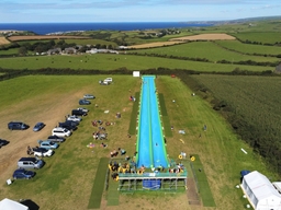 Giant Slip and Slide Cornwall Logo